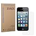 Produktbild SVAEX iPhone 4 / 4S Premium Bildschirmschutz aus gehärtetem Glas - 9H gehärtetes Glas - 0.3mm dick - HD-Transparenz - 2.5D abgerundete Ecken - stoßfest - öl-/fettabweisende Beschichtung - berührungssensible Oberfläche - hochwertiges Glas - einfache Anbringung - blasenfreie Klebefläche aus Silikon - Japanisches Glas