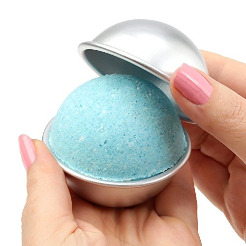 e2o Home DIY Aluminium Bath Bomb Form verschiedene Größe 3 Set - 2