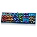Produktbild Kaiki MotoSpeed CK107 Farbe Hintergrundbeleuchtung Gaming Keyboard USB Powered für Desktop Laptop