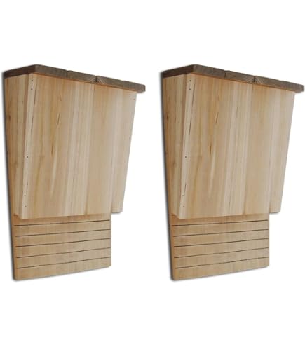 MKW - Nichoir DOUBLE En Bois Pour Martinets - Haute Qualité Fabriqué En Pologne