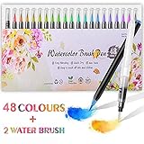 ME GUSTA LOS CEPILLOS REALES ➤ Las cerdas flexibles flexibles de nailon suave ofrecen colores más ricos y finos, ¡el punto cónico puede crear trazos y líneas gruesas y delgadas!