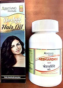 Keshvardhini 120 Tab & Ashtang Herbal Oil 100 ml