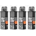 4 x Gotek X Pods 0.8ohm for Aspire gotek X Replacement Pods - No Nicotine (4 Pack 0.8ohm Small)