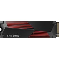 SAMSUNG Memorie MZ-V9P2T0C 990 PRO SSD Interno con Dissipatore di Calore da 2TB, compatibile con Playstation 5, PCIe Gen 4.0 