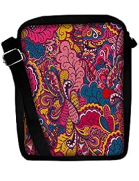Snoogg , Damen Umhängetasche mehrfarbig multi