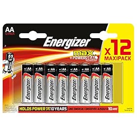 Groupe Energizer Blister de 12 Piles Alcaline LR06 Max