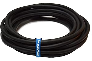HILARK CABLE TECH Hilark Câble caoutchouc H07RN-F 3x1,5 mm2 (3g1,5 mm2) (25m, Noir)