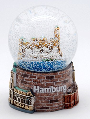 30052 – Souvenir Schneekugel Hansestadt Hamburg Landungsbrücken - 3