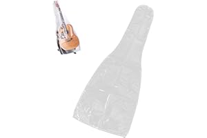Musiin Copertura trasparente per chitarra acustica, protezione elegante per il tuo capolavoro musicale