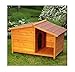 Produktbild eCommerce Excellence Holz-Hundehütte mit Dach, schützt Hunde/Katzen vor Regen und Sonne