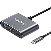 VegGieg Type-C to 4K HDMI Type-C PD100W USB-A 3.0 Hub D&ouml;n&uuml;şt&uuml;r&uuml;c&uuml; Adapt&ouml;r