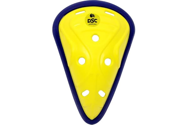 DSC Shoc Cricket Abdominal Guard, Size - Men, Color - Yellow