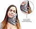 Produktbild Nackenkissen Reisekissen Travel Pillow Ideal für Flugzeug Reisen, Auto, Zug Reise Zubehör Kissen von Bees Online24 (Grau) Besser als aufblasbares Nackenhörnchen