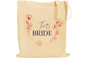 MINIMARG Printed100% Cotton Canvas Tote Bags for gift, Present, Student, Teacher, Bride, Souvenir, eco-friendly Reusable Tote Bags -Size 38x42cm+65cm long Handle