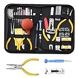 Uhrenwerkzeug Uhrmacherwerkzeug Uhr Werkzeug Set - STAGO 141tlg Uhrenwerkzeugset Uhrmacherwerkzeug Gehäuseöffner Stiftausdrücker