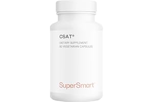 CSAT® - Appetite Suppressant - Promotes Satiety and Weight Loss - Natural Carob Extract Standardized to 30% Galactomannan - Vegan - Gluten-Free - SuperSmart