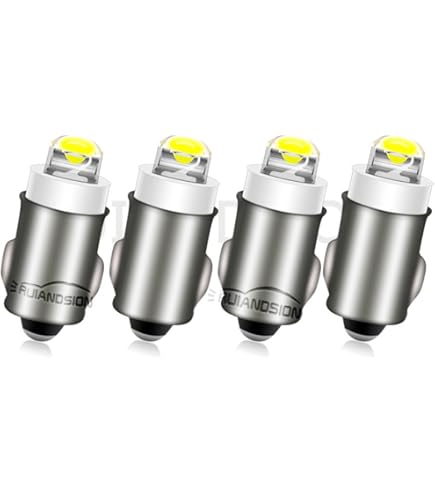 Ruiandsion BA7S 3898 LED Bulb 6V Non Polarity Warm White DIP Chipsets