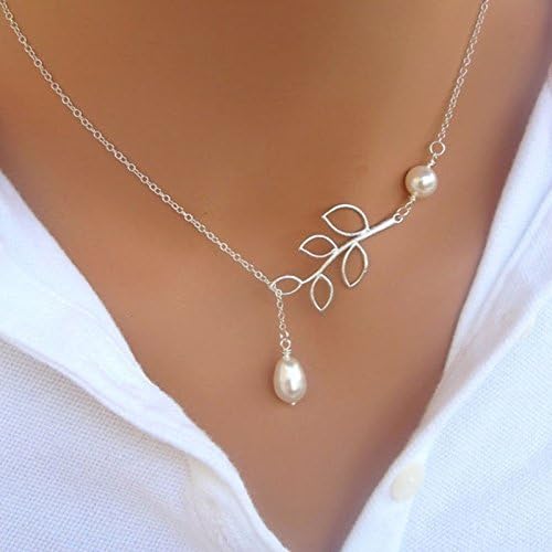 Himolla Ladiesnecklace pearl short clavicle popular engagement silver chain necklace