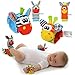 YISET Infant Baby Soft Toy Wrist Rattles Socks Developmental Sozzy-hot 4pcs
