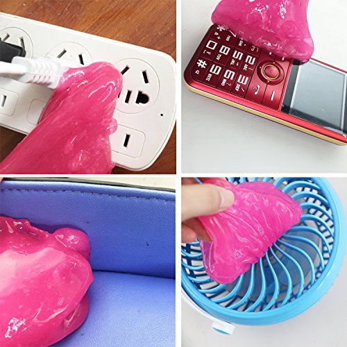 Ein So® 4 wiederverwendbar Staub Schmutz Tastatur Reinigung Putty für Tastaturen, Mobiltelefone, Computer usw.