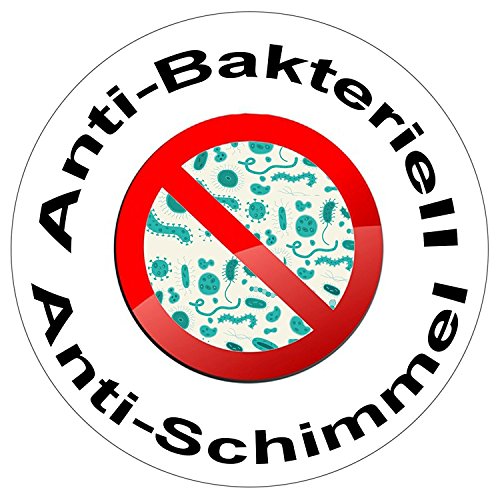 MSV 120 x 200 cm, Polyester-Duschvorhang, Weiß - 2