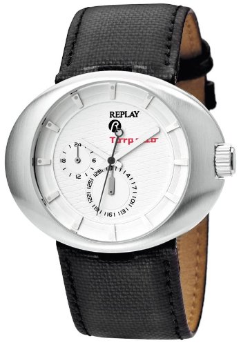 Replay Herren-Armbanduhr XL Analog Leder RX5201AH Replay Herren-Armbanduhr XL Analog Leder RX5201AH