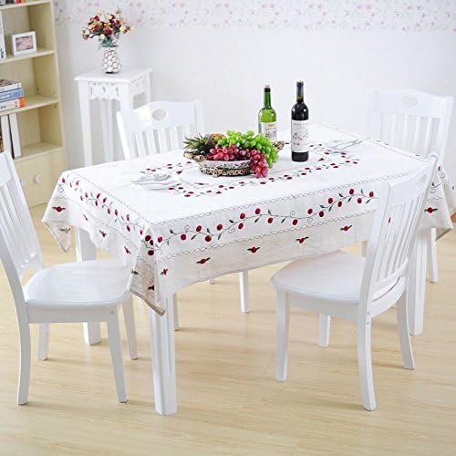 YYHSO European Fabrics Cotton, Linen Table Cloth,Table Cloth Tablecloth Round Table Cloth,Table Runner Chair Cushion Chair Cover Garden Cloth-A 115x115cm(45x45inch)