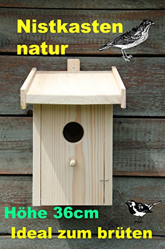 Dekorativer Nistkasten(NB7) zum selbst bauen-Bausatz-sauberste Verarbeitung- Garten Deko von Holz und Gartentrends-Vogelhaus-Vogelhäuschen-sauberste Verarbeitung-Vogelhaus Garten Deko