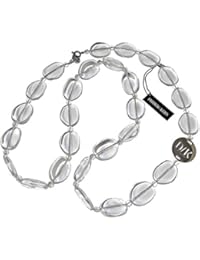Dyrberg Kern Collar para mujer, largo, cristal