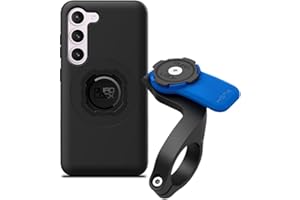 Quad Lock Out Front Bike Phone Holder Kit with MAG Phone Case for Samsung Galaxy S23