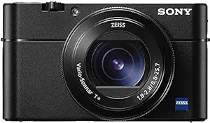 (Renewed) Sony DSC-RX100M5 Advanced Digital Compact Camera (Black) with Free Camera Bag
