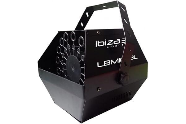 Ibiza LBM10-BL Machine à bulles Noir