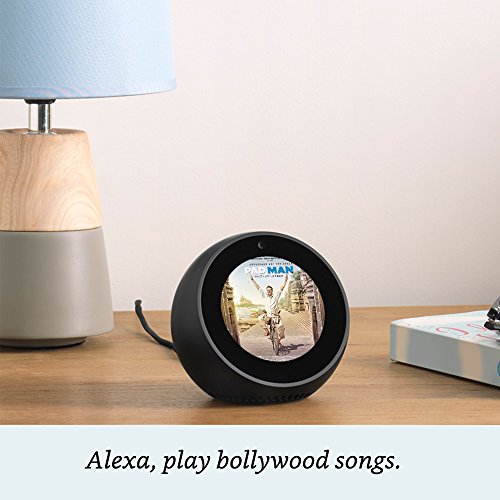 Echo Spot Smart Alarm Clock with Alexa Black ePriceGuru