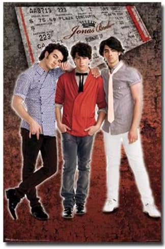 Jonas Brothers - Group Art Print Poster