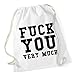 Produktbild Fuck You Very Much Gymsack White Certified Freak