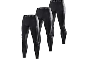 LAFROI YSK08 męskie szybkoschnące rajstopy kompresyjne, dopasowane legginsy w pasie