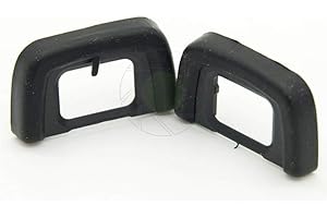 PROtastic® - Set di 2 occhiali di ricambio DK-20 DK20 per fotocamere Nikon FM10 D50 D60 D70s D5100 D3200 D3100 (confezione da 2)