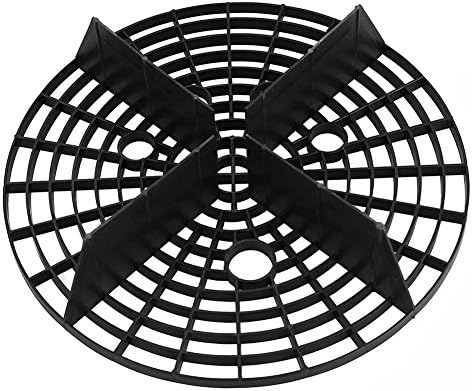 Muse eye Car Wash Grit Guard Radial Grid Paint Saver Also Use To Clean Automotive Parts Or Drain Your Oil Filter (23cm)