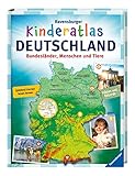 Ravensburger Kinderatlas Deutschland: Bundesländer, Menschen und Tiere by Andrea Schwendemann, Jochen Windecker