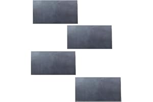 SOFIALXC Purezza Elettrodi di Grafite Piastra Catodica Anodo Conduttivo Elettrico Spark Graphite Sheet Spessore 3Mm 5Pcs,100mmx50mm