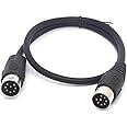Tomost MIDI Cable 8 Pin Din Speaker Extension male to male Converter Lead for Bang and Olufsen B&O PowerLink BeoLab (50 cm)