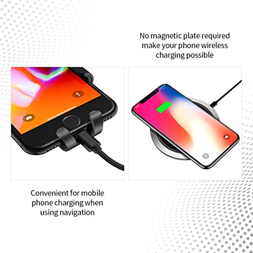Handyhalterung Auto , Humixx [Lebenszeit-Garantie] 360 Â° Ein-Hand-Operative Auto-Air Vent Universal-Handyhalterung Kompatibel fÃ¼r Phone mit einer Breite von 6,5 cm- 9cm-Schwarz