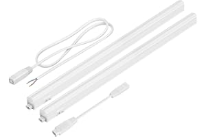 parlat Luminarias LED bajo el armario Rigel, cada una de 57,3 cm (blanco cálido, 16,21 W, cada una 790 lm, 130°) Juego de 2