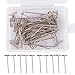 Produktbild LANSEYQO 100 Stück 38mm Lange Metall T-Nadel-Pins für Modellierung Perücken Nähen Basteln DIY