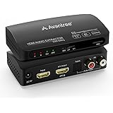 Avantree HAX04 HDR HDMI ARC Audio Extractor mit optischem und analogem Audioausgang, unterstützt verlustfreien Surround Sound