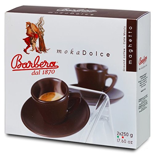 500gr gemahlener moka sweet bipack - 500gr gemahlener Kaffee Barbera coffee moka sweet bipack - gemahlener Kaffee 500gr of moka dessert bipack - Barbera coffee