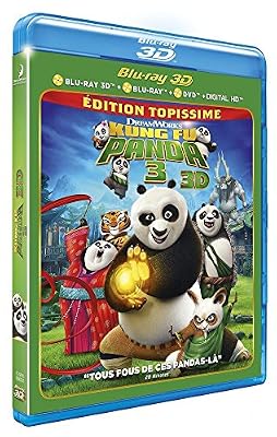 Aucune Kung Fu Panda 3 3D + Blu-Ray + DVD + Digital HD