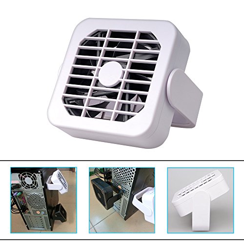 Magnet Fan, Sayou® mini usb ventilator / Tischventilator 360 Grad Rotationstischfächer für compute / home / office - 5