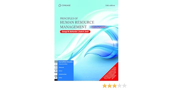 Principles Of Human Resource Management Ebook George W Bohlander