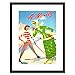 Produktbild TRAVEL WINTER SPORT ST MORITZ SWITZERLAND SKIING ALPINE ART PRINT B12X1797